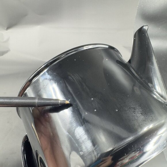 Vintage Copco Sam Lebowitz Design Black Ceramic Teapot Carafe Made In Korea VTG - Picture 6 of 10